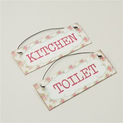 Cartel Kitchen Toilet chapa