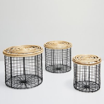 Set x3 canastos Tabago