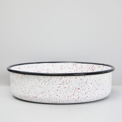 Fuente Redonda 26cm Dolly Rojo