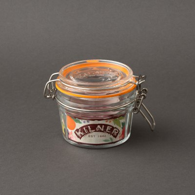 Frasco Clip Top Facetado 0,25L