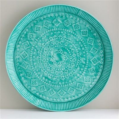 Bandeja turquesa 50cm