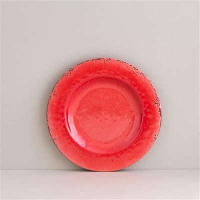 Plato Postre Melamina Coral