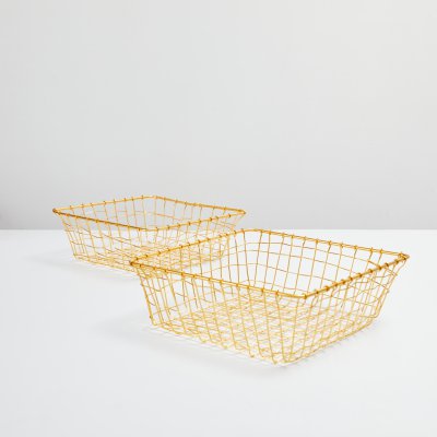 Setx2 canasto Macasar rect oro