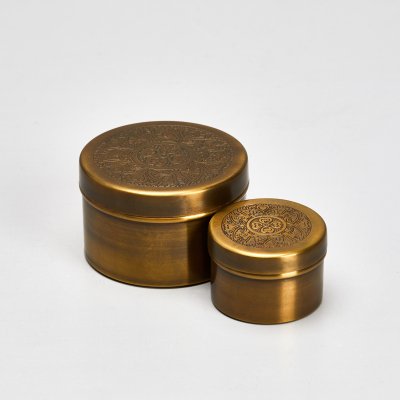 Set Promo x2 Pin box Antique