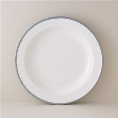 Plato Asado 29cm Luna Gris