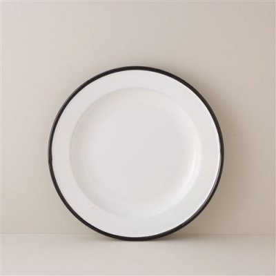 Plato Playo 22cm Luna Negro