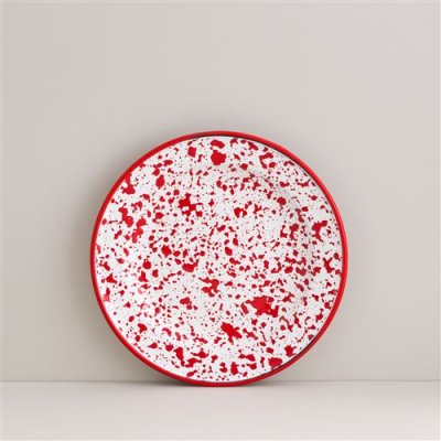 Plato Playo 22cm Ginny Rojo