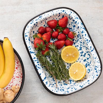 Fuente Honda 32cm Ginny Azul